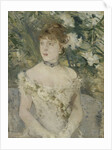 Young Girl in a Ball Gown, 1879 by Berthe Morisot