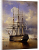 Russian battleship Imperator Aleksandr I (Emperor Alexander I), 1840 by Ferdinand Victor Perrot