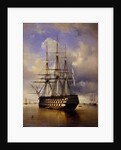 Russian battleship Imperator Aleksandr I (Emperor Alexander I), 1840 by Ferdinand Victor Perrot