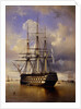 Russian battleship Imperator Aleksandr I (Emperor Alexander I), 1840 by Ferdinand Victor Perrot