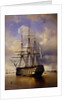 Russian battleship Imperator Aleksandr I (Emperor Alexander I), 1840 by Ferdinand Victor Perrot