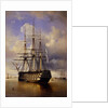 Russian battleship Imperator Aleksandr I (Emperor Alexander I), 1840 by Ferdinand Victor Perrot