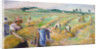 The Harvest by Camille Pissarro