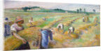 The Harvest by Camille Pissarro