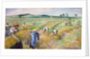The Harvest by Camille Pissarro
