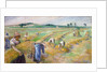 The Harvest by Camille Pissarro
