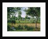 Morning Sunlight Effect, Eragny, 1899 by Camille Pissarro
