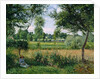Morning Sunlight Effect, Eragny, 1899 by Camille Pissarro