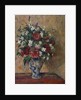 Still life with peonies and mock orange, 1872-1877 by Camille Pissarro