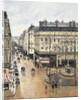 Rue Saint-HonorÃ© in the Afternoon. Effect of Rain by Camille Pissarro