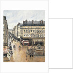 Rue Saint-HonorÃ© in the Afternoon. Effect of Rain by Camille Pissarro