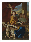 Saint Cecilia, c. 1635 by Nicolas Poussin