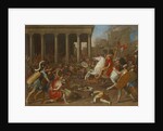 The Destruction of the Temple of Jerusalem by Emperor Titus, 1638 by Nicolas Poussin