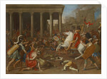 The Destruction of the Temple of Jerusalem by Emperor Titus, 1638 by Nicolas Poussin