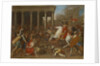 The Destruction of the Temple of Jerusalem by Emperor Titus, 1638 by Nicolas Poussin