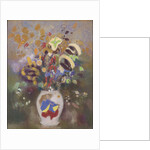 Vase au guerrier japonais, 1905-1908 by Odilon Redon