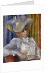 Woman with a Hat (Femme au chapeau) by Pierre-Auguste Renoir