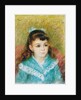 Portrait of a Young Girl (Elisabeth MaÃ®tre) by Pierre-Auguste Renoir