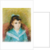 Portrait of a Young Girl (Elisabeth MaÃ®tre) by Pierre-Auguste Renoir