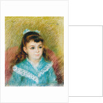 Portrait of a Young Girl (Elisabeth MaÃ®tre) by Pierre-Auguste Renoir