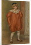 Claude Renoir in Clown Costume, 1909 by Pierre Auguste Renoir