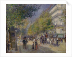 The Grands Boulevards, 1875 by Pierre Auguste Renoir