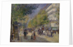 The Grands Boulevards, 1875 by Pierre Auguste Renoir