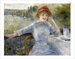 Alphonsine Fournaise by Pierre-Auguste Renoir