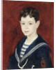 Fernand Halphen as a Boy by Pierre-Auguste Renoir