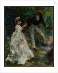 La Promenade, 1870 by Pierre Auguste Renoir