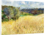 Wheatfield, 1879 by Pierre Auguste Renoir