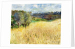 Wheatfield, 1879 by Pierre Auguste Renoir