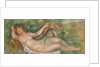 La source (Nu allongé), c. 1902 by Pierre Auguste Renoir