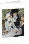 After The Luncheon by Pierre-Auguste Renoir