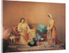 Phanariot Greek Ladies, Mid of the 19th cen by Daniel Valentine Rivière