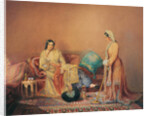 Phanariot Greek Ladies, Mid of the 19th cen by Daniel Valentine Rivière