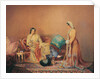Phanariot Greek Ladies, Mid of the 19th cen by Daniel Valentine Rivière