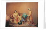 Phanariot Greek Ladies, Mid of the 19th cen by Daniel Valentine Rivière