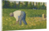 Paysan travaillant, 1883 by George Pierre Seurat