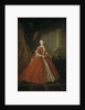 Portrait of the Princess Maria Amalia of Saxony (1724?1760) in Polish costume, 1738 by Louis de Silvestre