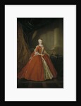 Portrait of the Princess Maria Amalia of Saxony (1724?1760) in Polish costume, 1738 by Louis de Silvestre