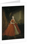 Portrait of the Princess Maria Amalia of Saxony (1724?1760) in Polish costume, 1738 by Louis de Silvestre