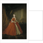 Portrait of the Princess Maria Amalia of Saxony (1724?1760) in Polish costume, 1738 by Louis de Silvestre