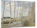 Canal du Loing, 1892 by Alfred Sisley