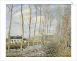 Canal du Loing, 1892 by Alfred Sisley