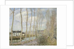 Canal du Loing, 1892 by Alfred Sisley
