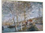 Flood at Moret (Inondation à Moret), 1879 by Alfred Sisley