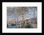 Flood at Moret (Inondation à Moret), 1879 by Alfred Sisley
