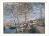 Flood at Moret (Inondation à Moret), 1879 by Alfred Sisley