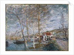 Flood at Moret (Inondation à Moret), 1879 by Alfred Sisley
